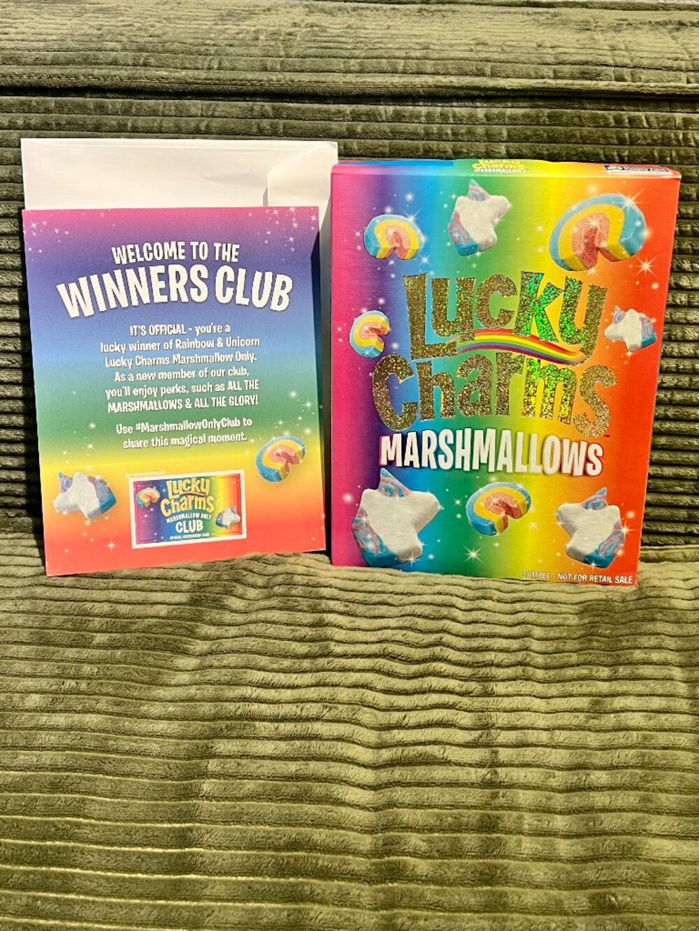 ✨ RARE Lucky Charms Winners Club "Marshmallow Only" Promotion (2018–2019)